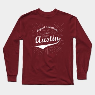 Original Austin, TX Shirt Long Sleeve T-Shirt